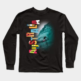 Australia surf board Long Sleeve T-Shirt